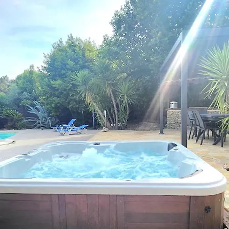 De Standing Avec Piscine A Debordement, Jacuzzi Et Jardin A 5 Min Du Centre De 빌라 *